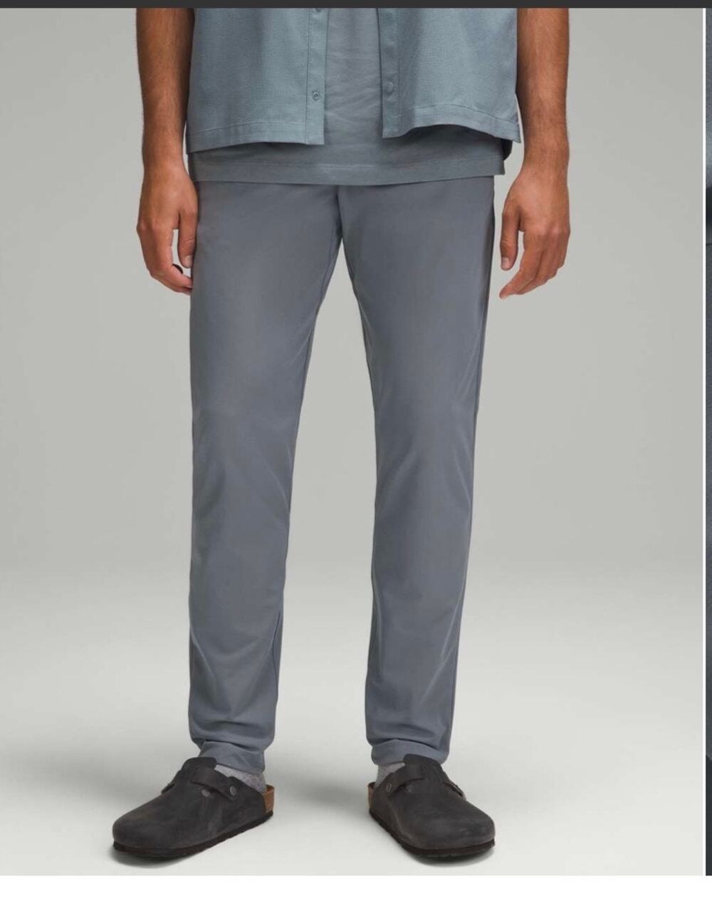 Lululemon ABC Slim-Fit Trouser 30"L 
Asphalt Grey, Size 32